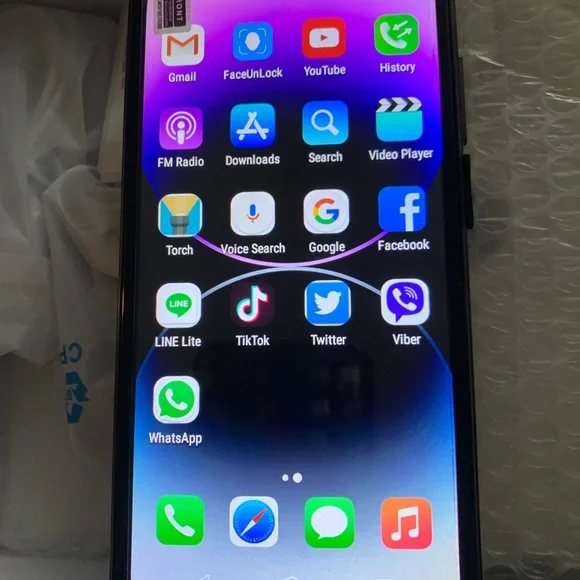 Unlocked smartphone new in box